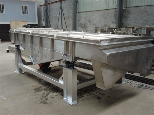 Linear Vibrating Sieve Manufacturer Raw Material Plastic Pellets Industrial Linear Vibrating Screen