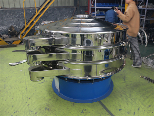3 Deck Auto Vibrating Screen Sieve For Cereal