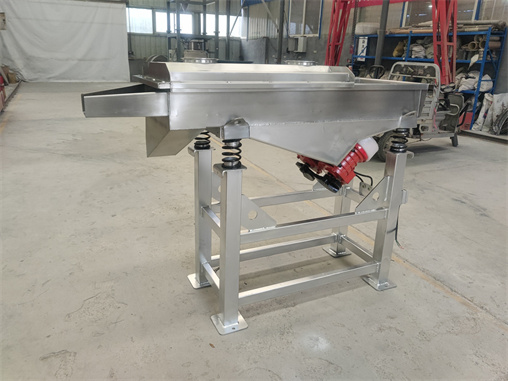 Linear Vibrating Screen / Sieve Separation For Grain Material