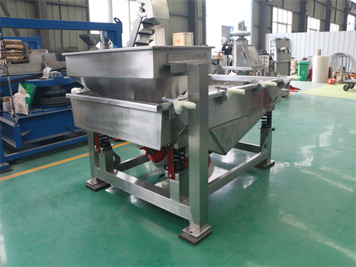 Customized linear vibrating screen machine with best price
