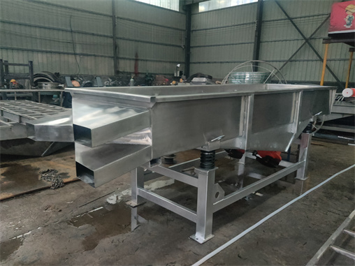 Single Layer Linear Vibrating Screen Sieve Machine manufacturer