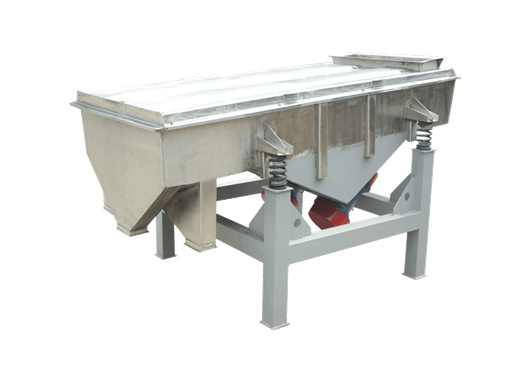 Linear Vibrator Separator For Wood Chips