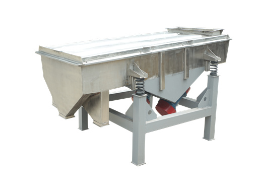 Industries Linear Vibro Sieve Machine For Plastic Granule