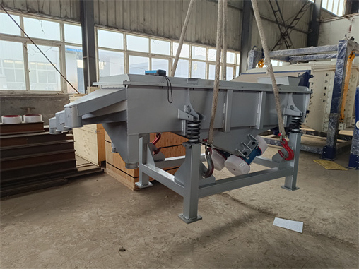 Linear Vibrating Sieve Swing Vibrating Screen For Powder