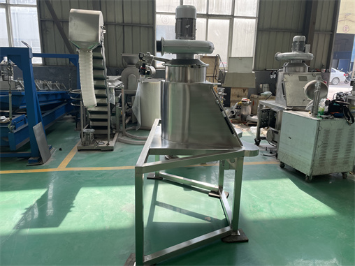 Low Noise Starch Powder Dust Free Dumping Hopper For Bulk Material