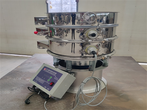 Potato Starch Milk Powder Separator Rotary Vibrating Sieve Machine For Food Products