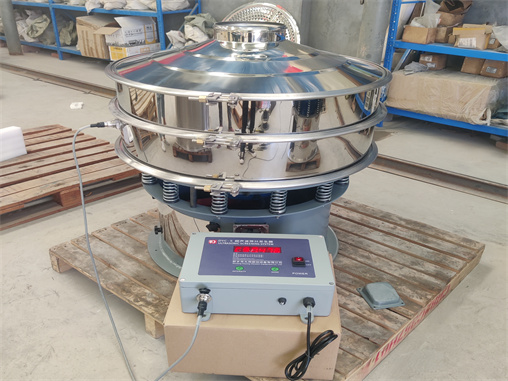 New Design 600mm Diameter Chemical Powder Ultrasonic Rotary Sieve Machine
