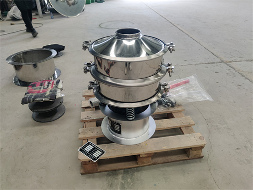 Manufacturer 800mm Diameter Food Processing Ultrasonic Vibrating Sieve Classifier For Sugar Powder