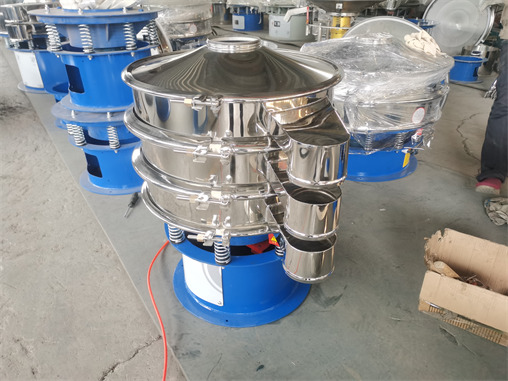 Easy Maintenance Food Industrial Rotary Vibrating Screen For Pollen/Powder Sieving Machine