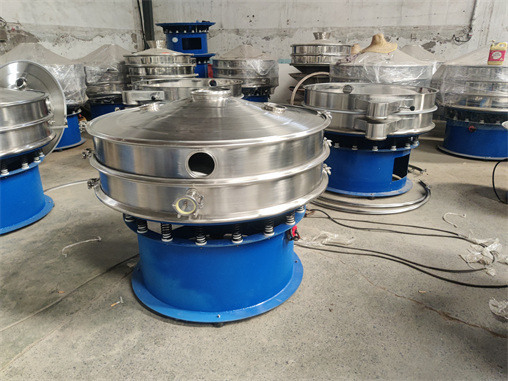 Easy To Clean Food Industry Ultrasonic Vibrating Screen For Carbon Fiber Powder