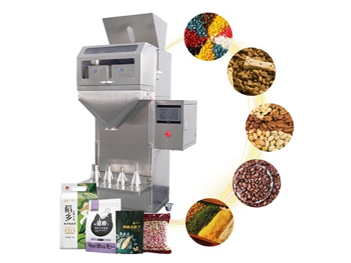 20ml headspace vialDual-Hop Food Granule Weighing and Filling Machine