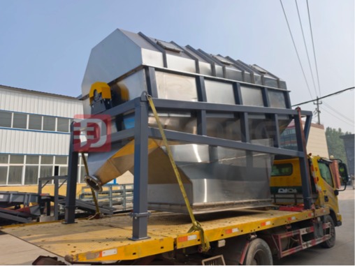 Rotary Screen Sifter effectively screens mineral powder