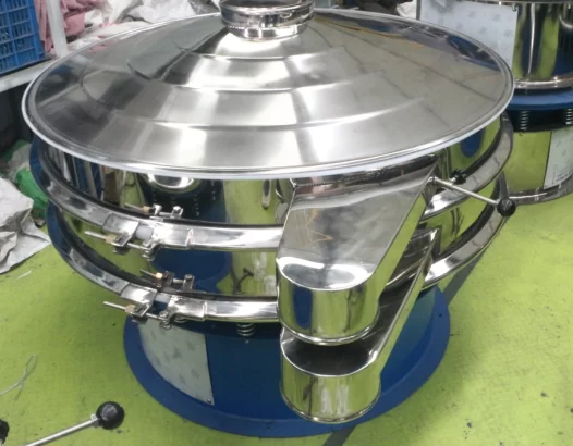 Mini Low Noise Multilevel Double Deck Matcha Powder Vibrating Screen