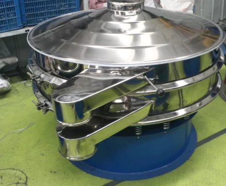 Ce Certificated High Output Rotary Vibrating Screen For Cocoa Powder Or Flour Powder
