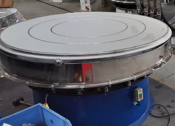 Automatic High Frequency Stainless Steel One Layer Pepper Circular Vibrating Screen Sifter For Chili Powder