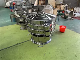 Factary Price Hot Sale Rotary Vibration Sifter For Plastic Pellets