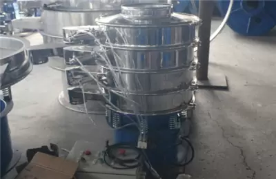 New Stainless Steel 800mm Diameter 1-3layers  Vibro Sifter Separator For Silica Particles Separation