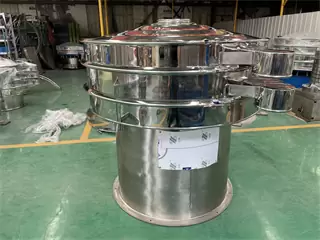 High Quality Industrial Using Cocoa Powder Rotary Vibrating Screen