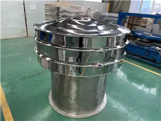 Electric Diameter 600mm 2 Deck Sieving Food Granule Vibrating Rotary Screen