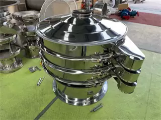 Factary Hot Sale 1200mm Diameter Circular Type Coffee Vibrating Rotary Screen