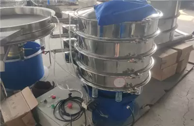 Electric Stainless Steel Ceramics Powder Sieving Machine Vibration Screen