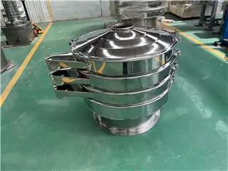 Stainless Steel Fine Screening Coating Powder Vibrating Sieving Machine