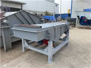 Linear Vibrating Screen / Vibro Sieve For Tapioca Flour Sieving