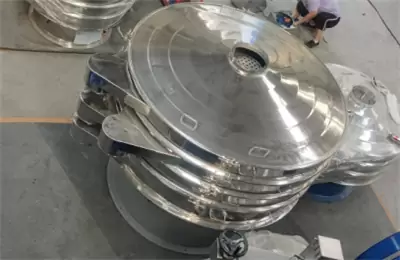Large Capacity Vibrating Sieve To Remove Impurities Of Albumen Powder