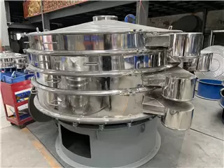 High Efficiency Rotary Millet flour Vibrating Sieve Separator