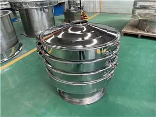 Continuously Working Seaweed Flour Siftering Machine With Long Service Life