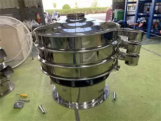 Factary Price China Hot Selling Vibrating Filter Screen Machine For Powder Coating