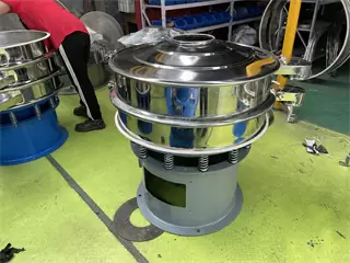 Factory Price Rotary Vibrating Screen For Powder Vibration Screening /mobile Vibrating Screen