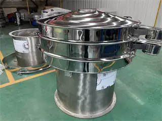 Low Noise Double Deck Vibrating Scrprojector Screen Rotary Vibrating Screen