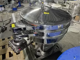 Manufacturer 800mm Diameter Food Processing  Vibrating Sieve Classifier For Sugar Powder