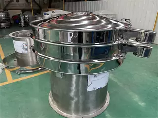 Hot Sale 3 Layer Potato Flour Vibrating Screen Sieve Or Tapioca Powder Vibrating Screen