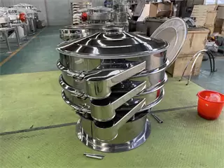 Stainless Steel Chemical Industry Multi-layers Round Vibrating Screen