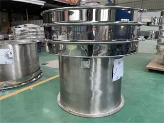 1000 Mm Rotary Vibrating Screening Machine For Grain/powder Screen /mobile Vibration Screening