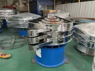 High Efficiency Superfine Powder Three-d Automatic Liquid Serous Vibrating Sieve Machine