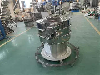 Three Dimensional Small Dairy Liquid Stainless Steel Vibrating Sieve Machine /Vibrating Screen Classifier