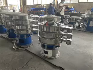 Acrylic Powder Coating Vibrating Screen/Circular Sand Dewatering Vibrating Screen
