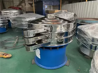 800mm Gravel Fertilizer Gold Wood Chip Automatic Mesh Machine Stainless Steel Virbo Sieve