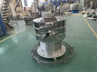 Vibrating Rotary Screen For Tea/Peanut Paste/Icing Sugar Price/Vibrating Screen Rotary Sieve For Sulfur Powder