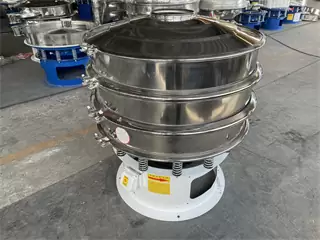 Sugar Cocoa Pepper Powder Vibrating Separatory Sieving Machine/granule sieve machine