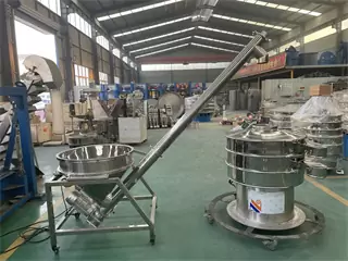 Food Grade Chocolate Liquid Konjac Flour Circle Rotary Vibrating Screen Sieve Shale Shaker Machine
