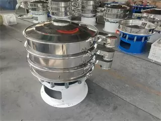 Automatic Stainless Steel 304 Sieving Machine Food Industry Circular Vibrating Screen