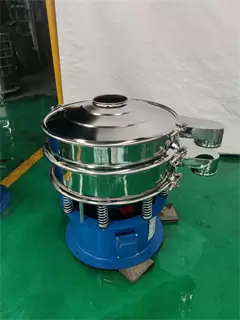One Deck 600mm Diameter 20 Mesh Electric Wheat Flour Vibratory Equipment