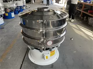 Vibrating Screen In Coal Washing/Stainless Steel Circular Vibrating Screen/Vibrated Screens Square Openings For Rockrum