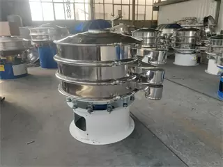 Stainless Steel 304 Circular Small Vibrating Screen Sieving Machine For Food Powder /Portable Vibrating Screen