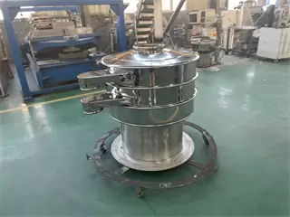 Stainless Steel Edible Powder Automatic Fine Vibrating Screen Machine/Vibrating Sieve Machine