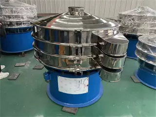 High Efficiency Industry Iron Powder 600mm Rotary Round/Circular Vibro Screen Machine